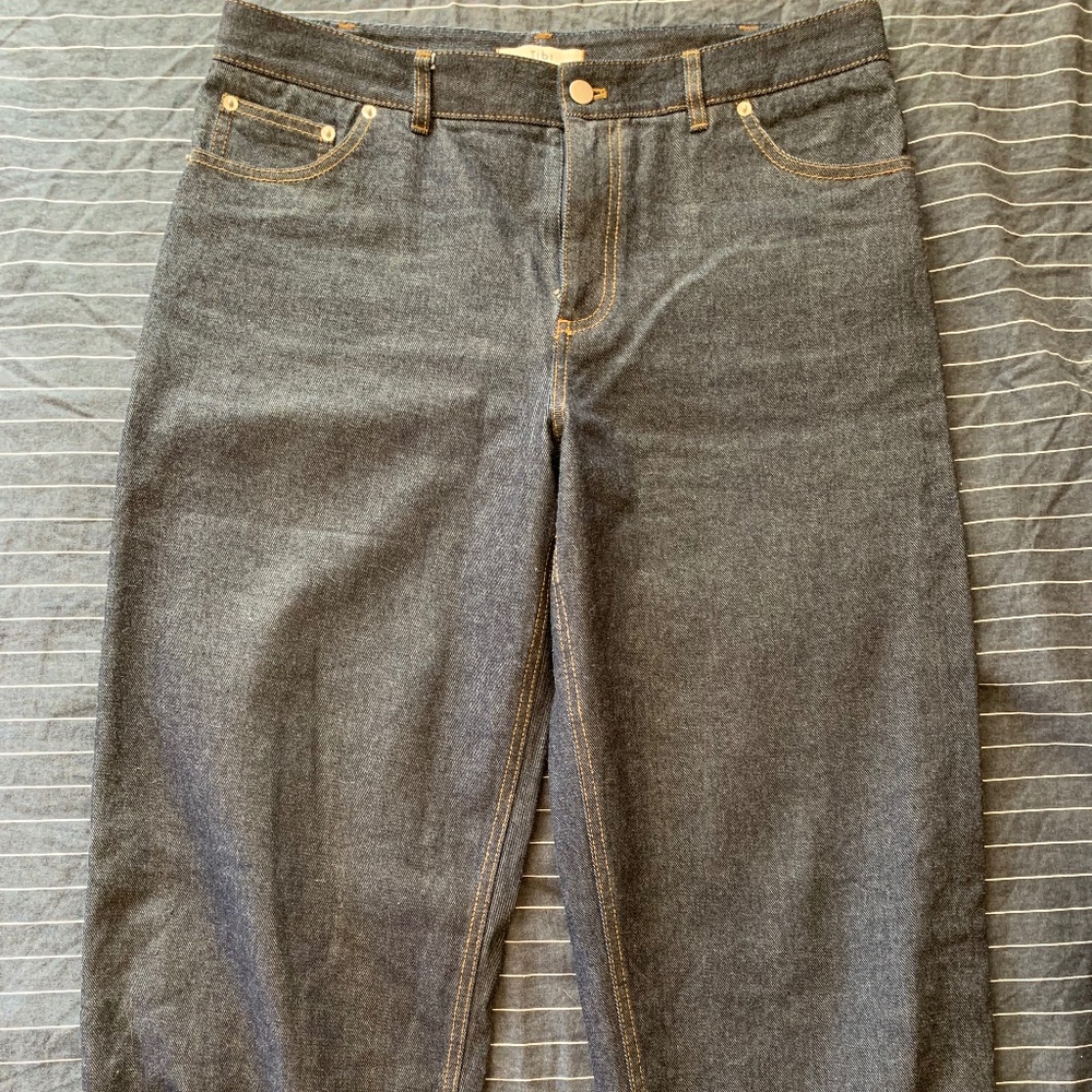 Tibi Indigo Denim Brancusi Jean